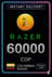 Razer Gold Colombia 60000COP