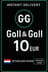 Gall&Gall गिफ्ट कार्ड 10 EUR (नीदरलैंड)