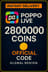 Poppo Live - 2800000 Monete
