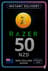 Razer Gold Naujoji Zelandija NZD50