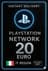 Playstation նվեր քարտ Իտալիա - 20€