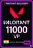 Valorant 11000 Points (India)