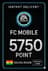 FC Mobile 5750 Pont Ajándékkártya - Bolívia