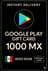 Google Play dárková karta - Mexiko MX 1000