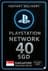 PSN Gavekort 40 SGD SG