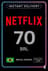 Netflix Gift Card 70 BRL BR