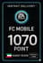FC Mobile 1070 נקודות כרטיס מתנה - כווית