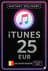 iTunes Gift Card 25 EUR BE