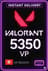 Valorant Points - 5350 VP (Hong Kong)