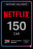 Netflix Gift Card 150 ZAR