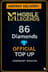 Mobile Legends - 86 Diamonds Top-Up (Germany)