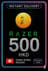 Razer Gold Hong Kong 500HKD