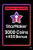 StarMaker 3000 mynt + 450 bónus