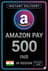 Amazon Gift Card 500 INR