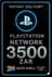 Playstation PSN Gjafakort 3500 ZAR ZA
