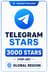 Telegram - 3000 Stars (Top-Up)