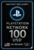 Playstation PSN kort 100$