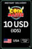 Coin Master (IOS) - 10 $ US
