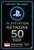 PSN kort 50 SGD SG