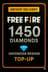 Doładowanie 1450 diamentów w Free Fire (Indonezja)