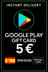 Google Play Gift Card - Spagna 5 € (ES)