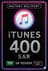iTunes Gift Card 400 SAR