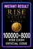 Rise Online World Mobile 100000 + 8000 Rise Cash