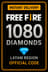 Código de 1080 Diamantes de Free Fire (LATAM)
