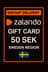 Zalando Gift Card - 50 SEK (SE)