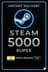Steam Wallet Code 5000 Rupee India