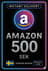 Amazon Ajándékutalvány - Svédország 500 SEK