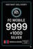 FC Mobile 9999+1000 Srebro Karta Podarunkowa - Mongolia