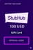 StubHub Ajándékkártyák - 100$