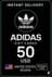 Adidas Ajándékkártya 50 USD