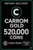 Carrom Gold - 520.000 Érme