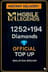 Mobile Legends 1252 Diamonds + 194 Bonus Top-Up (Malaysia)