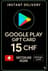 Google Play Gift Card - Switzerland CHF 15