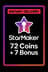 StarMaker 72 Coins + 7 Bonus Top Up