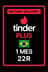 Tinder Plus 1 Měsíc 22R - Brazílie