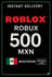Roblox 500 MXN Game Card (MX)