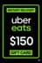 Κάρτα Δώρου Uber Eats - 150$