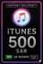 iTunes Gift Card 500 SAR