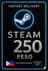 Steam Wallet Code 250 Peso PH