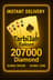 Tarbi3ah Baloot 207000 Berlian