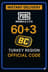 Pubg Mobile Lite 60+3 BC