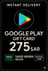 Google Play Gift Card - Saudi Arabia SAR 275