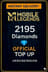 Mobile Legends - 2195 Diamonds Top-Up (Ukraine)