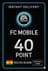 FC Mobile 40 Pont Ajándékkártya - Bolívia