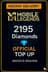 Mobile Legends - 2195 Diamonds Top-Up (Mexico)