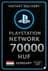 PSN քարտ Հունգարիա - 70000 HՖ
